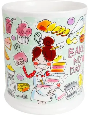 Blond Amsterdam voorraadpot aardewerk bake 16x18cm multi  - afbeelding 3