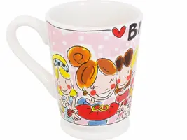 Blond Amsterdam xl beker aardewerk bride 10x14cm multi  - afbeelding 3