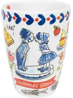 Blond Amsterdam xl beker aardewerk holland 10x14cm multi  - afbeelding 2