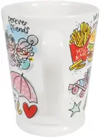 Blond Amsterdam xl mok aardewerk best friend 10x12.5cm multi  - afbeelding 4
