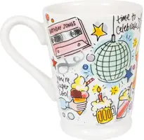 Blond Amsterdam xl mok aardewerk cheers to 18 years 10x13cm multi  - afbeelding 1