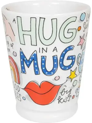 Blond Amsterdam xl mok aardewerk hug in a mug 10x12.5cm multi  - afbeelding 3