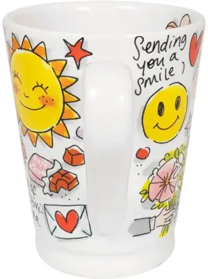 Blond Amsterdam xl mok aardewerk hug in a mug 10x12.5cm multi  - afbeelding 4