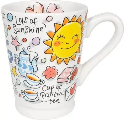 Blond Amsterdam xl mok aardewerk hug in a mug 10x12.5cm multi  - afbeelding 2