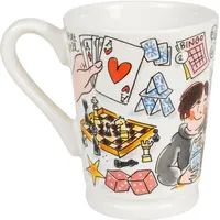 Blond Amsterdam xl mok aardewerk mazagran 10x13cm multi  - afbeelding 2