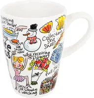Blond Amsterdam xl mok aardewerk my favorite things 10x12.5cm multi  - afbeelding 3
