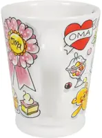 Blond Amsterdam xl mok aardewerk oma 10x12.5cm multi  - afbeelding 4