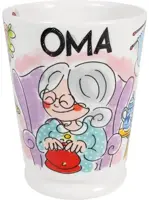 Blond Amsterdam xl mok aardewerk oma 10x12.5cm multi  - afbeelding 2
