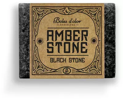 Boles d'olor amberblokje black stone