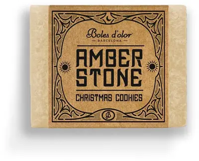 Boles d'olor amberblokje christmas cookies