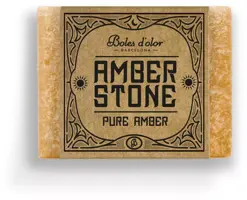 Boles d'olor amberblokje pure amber