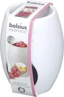 Bolsius aromatic waxbrander true scents ellips 9,4 cm wit