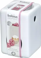 Bolsius aromatic waxbrander true scents square 8,2 cm wit