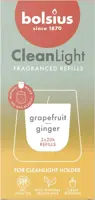 Bolsius cleanlight navulling grapefruit & ginger 2 stuks - afbeelding 1