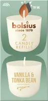 Bolsius cleanlight navulling vanilla & tonka bean  - afbeelding 1