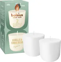 Bolsius cleanlight navulling vanilla & tonka bean  - afbeelding 2