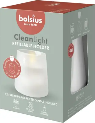 Bolsius cleanlight startersset geurloos - afbeelding 2