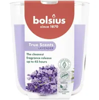 Bolsius geurglas large true scents lavender
