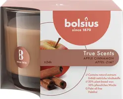 Bolsius geurglas medium true scents apple cinnamon - afbeelding 1