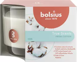 Bolsius geurglas medium true scents fresh cotton kopen?