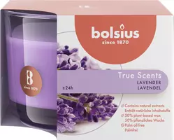 Bolsius geurglas medium true scents lavender