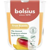 Bolsius geurglas small true scents mango