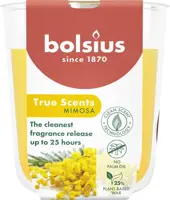 Bolsius geurglas small true scents mimosa