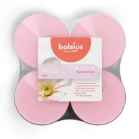 Bolsius geurtheelicht maxi true scents magnolia 8 stuks - afbeelding 1