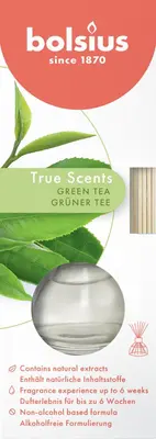 Bolsius geurverspreider true scents green tea 45 ml - afbeelding 1