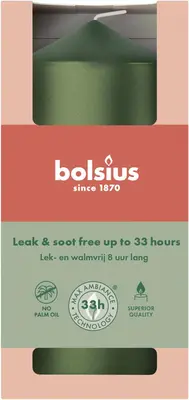 Bolsius stompkaars essentials 5.8x12cm 