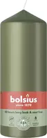 Bolsius stompkaars essentials 5.8x15cm fresh olive