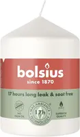 Bolsius stompkaars essentials 5.8x8cm cloudy white