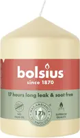Bolsius stompkaars essentials 5.8x8cm oat beige