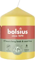 Bolsius stompkaars essentials 5.8x8cm sunny yellow