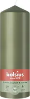 Bolsius stompkaars essentials 6.8x20cm fresh olive