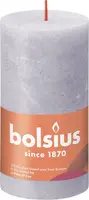Bolsius stompkaars rustiek shine 6.8x13cm frosted lavender kopen?