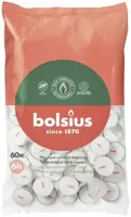 Bolsius theelicht zak 6 uur wit 60 stuks kopen?