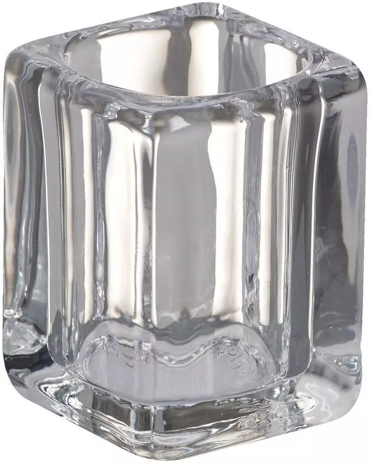 Bolsius vierkant glas 5.5x7.6cm transparant Osdorp :)