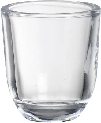 Bolsius votivekaars houder rond glas 5.8x6.5cm transparant