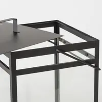 Boltze Home lantaarn ijzer paguera 23x23x42cm zwart - afbeelding 2