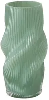 Boltze Home vaas glas varese 15.5x30cm groen - afbeelding 1