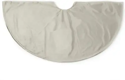Boomkleed fluweel taupe ø 120cm