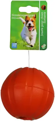 Boon apporteerbal drijvend+gat 9 centimeters oranje