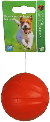 Boon apporteerbal eva drijvend 7 centimeters oranje