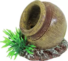 Boon aqua deco ornament bubbel polyresin pot met uitstromer, 5,5 cm - afbeelding 3