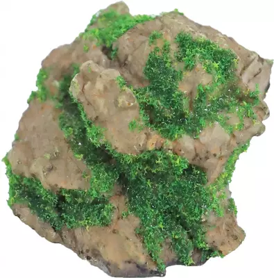 Boon aqua deco ornament polyresin rots met mos, 11x8x7 cm - afbeelding 3
