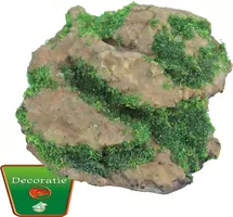 Boon aqua deco ornament polyresin rots met mos, 11x8x7 cm - afbeelding 4