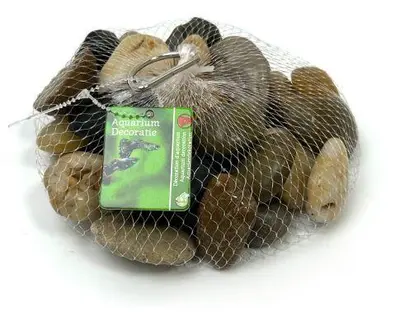 Boon aquariumdecoratie Beach Pebbles mix 20-30mm - 1kg