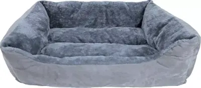 Boon Divan katten/honden mand grijs/grijs 50x40 cm - afbeelding 1