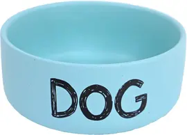Boon eetbak steen dog 16 centimeter mat blauw kopen?